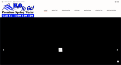 Desktop Screenshot of h2otogo.com.au